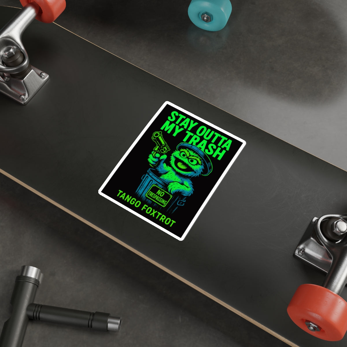 Trash Day Die-Cut Stickers