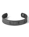 Strike Fast, Eat Ass - Stainless Steel Cuff Bracelet