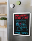 Hard Shell Doctrine Die-Cut Magnet