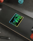 Trash Day Holographic Die-Cut Stickers