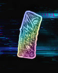Dew-Mag Holographic Die-Cut Sticker