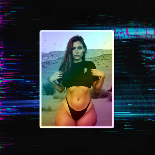 Desert Vol. 10 Holographic Die-Cut Sticker