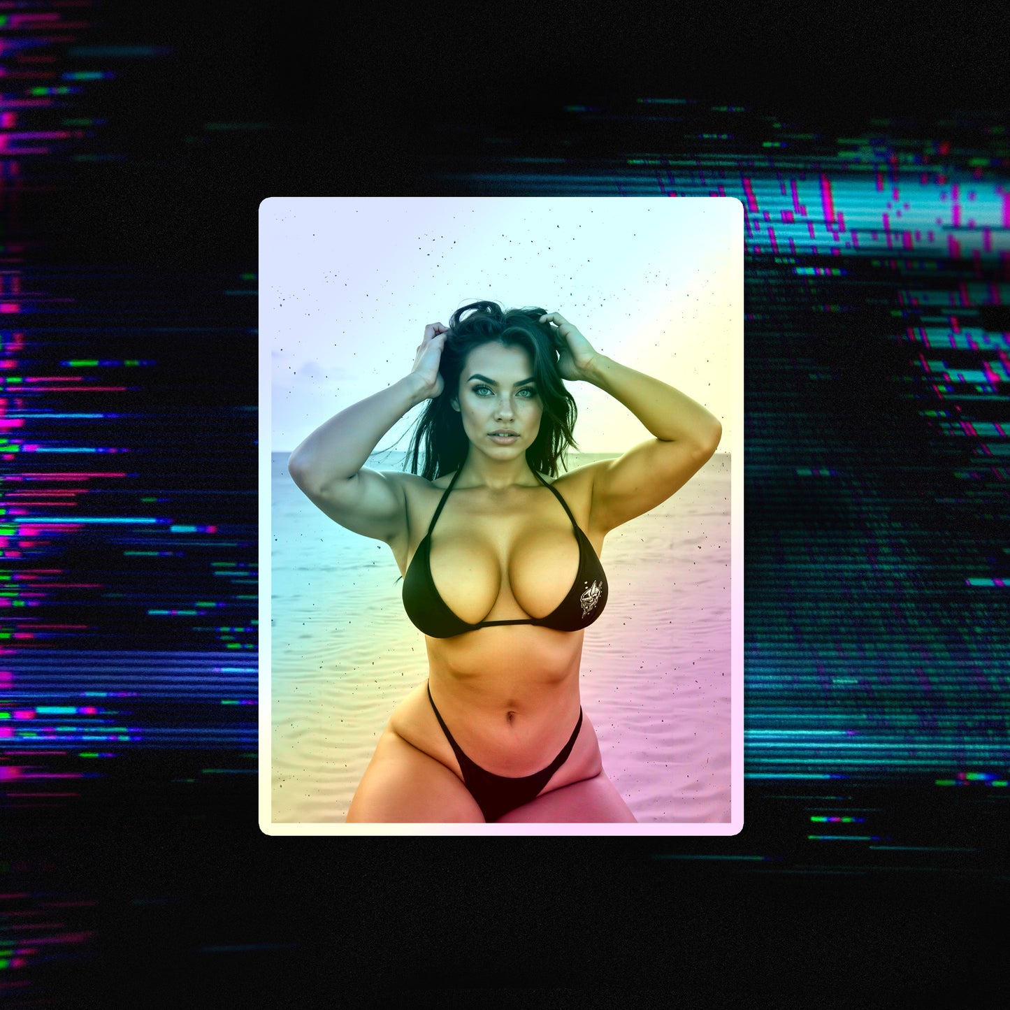 Desert Vol. 9 Holographic Die-Cut Stickers