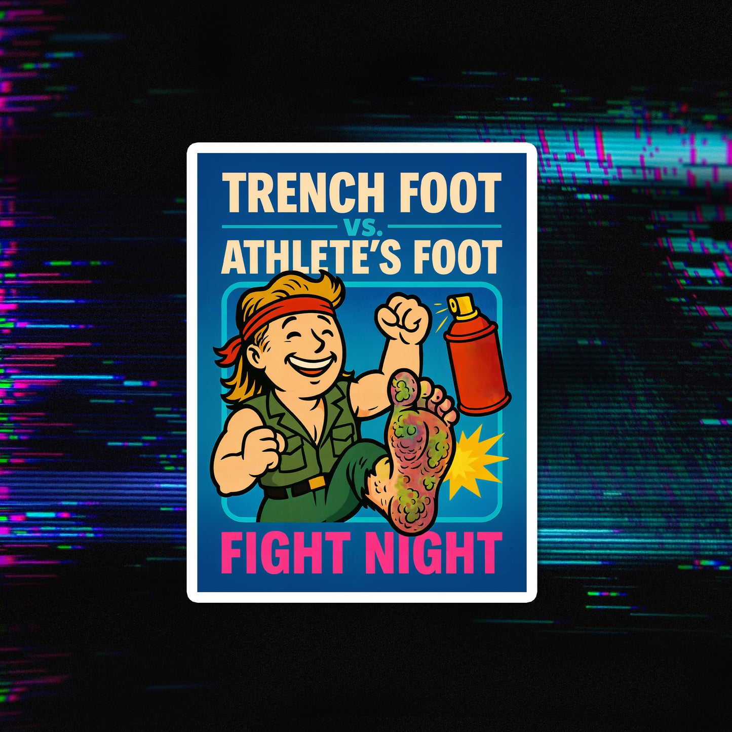 Trench Foot Vietnam Vol. 1 Die-Cut Stickers