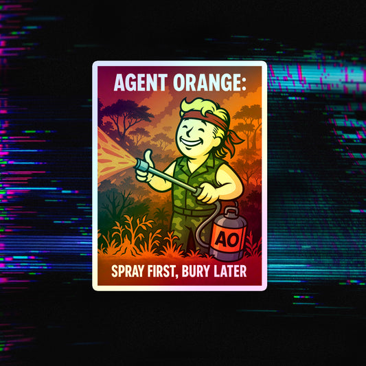 Agent Orange Vietnam Vol. 2 Holographic Die-Cut Stickers