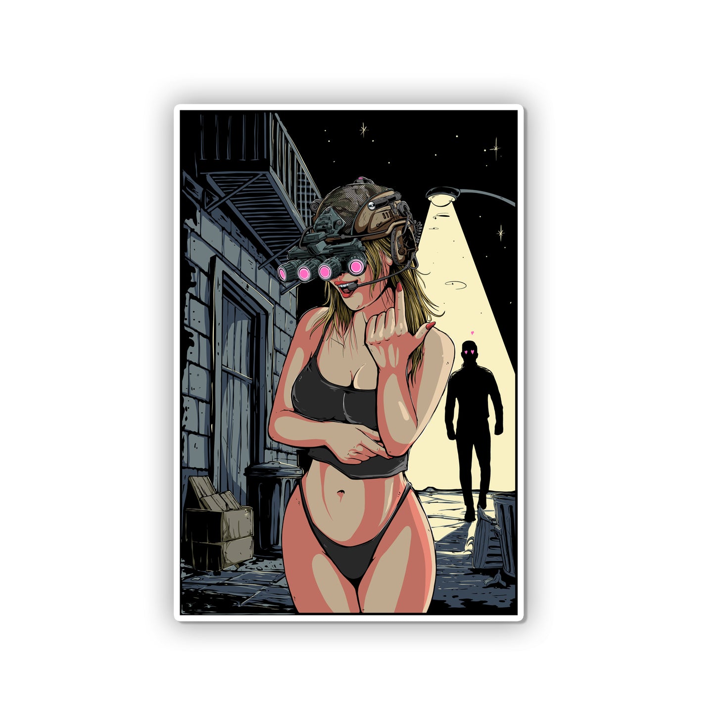 Heartbreaker Ops Die-Cut Stickers