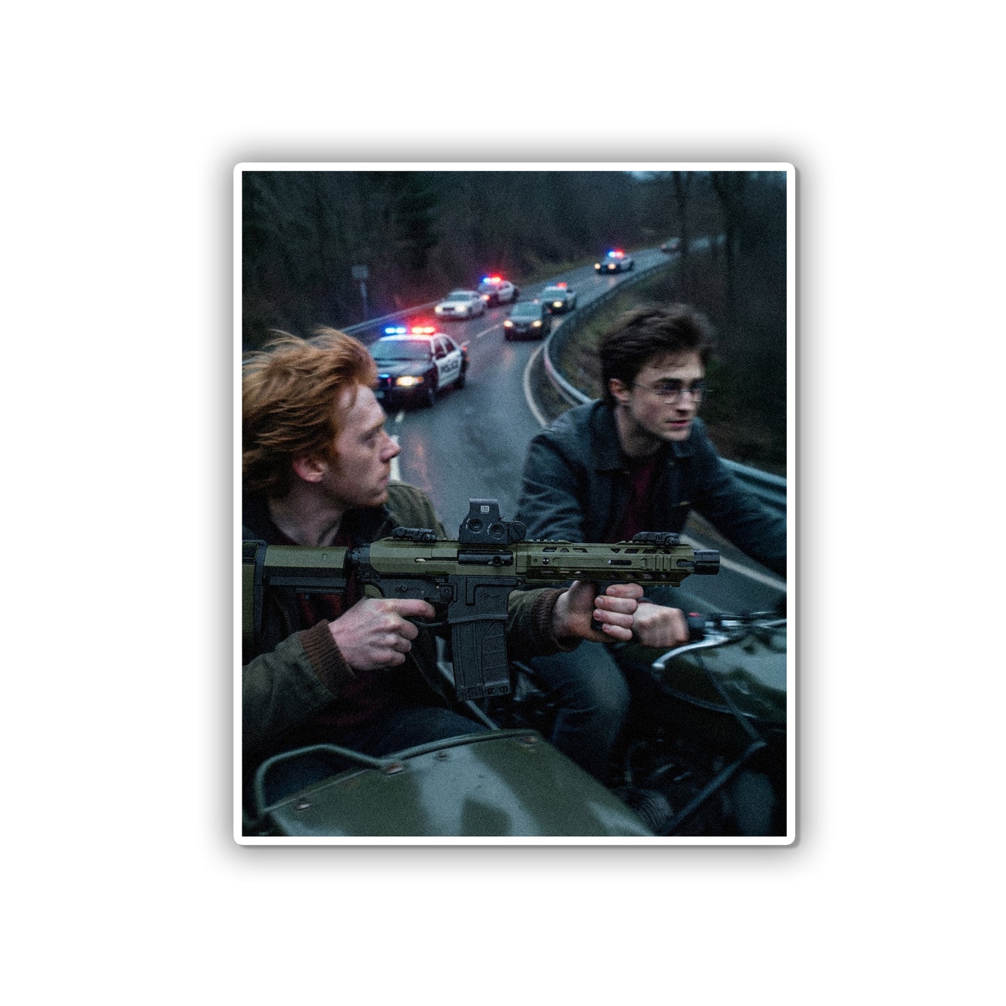 Mischief Managed Die-Cut Stickers