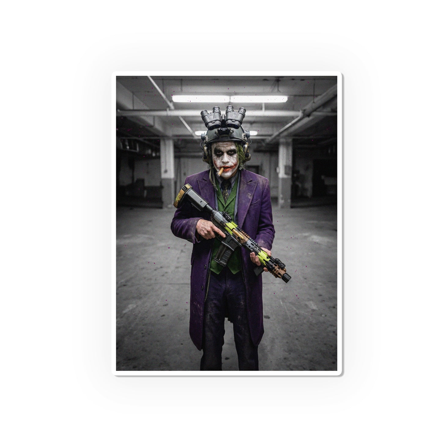 Why So Serious Die-Cut Stickers