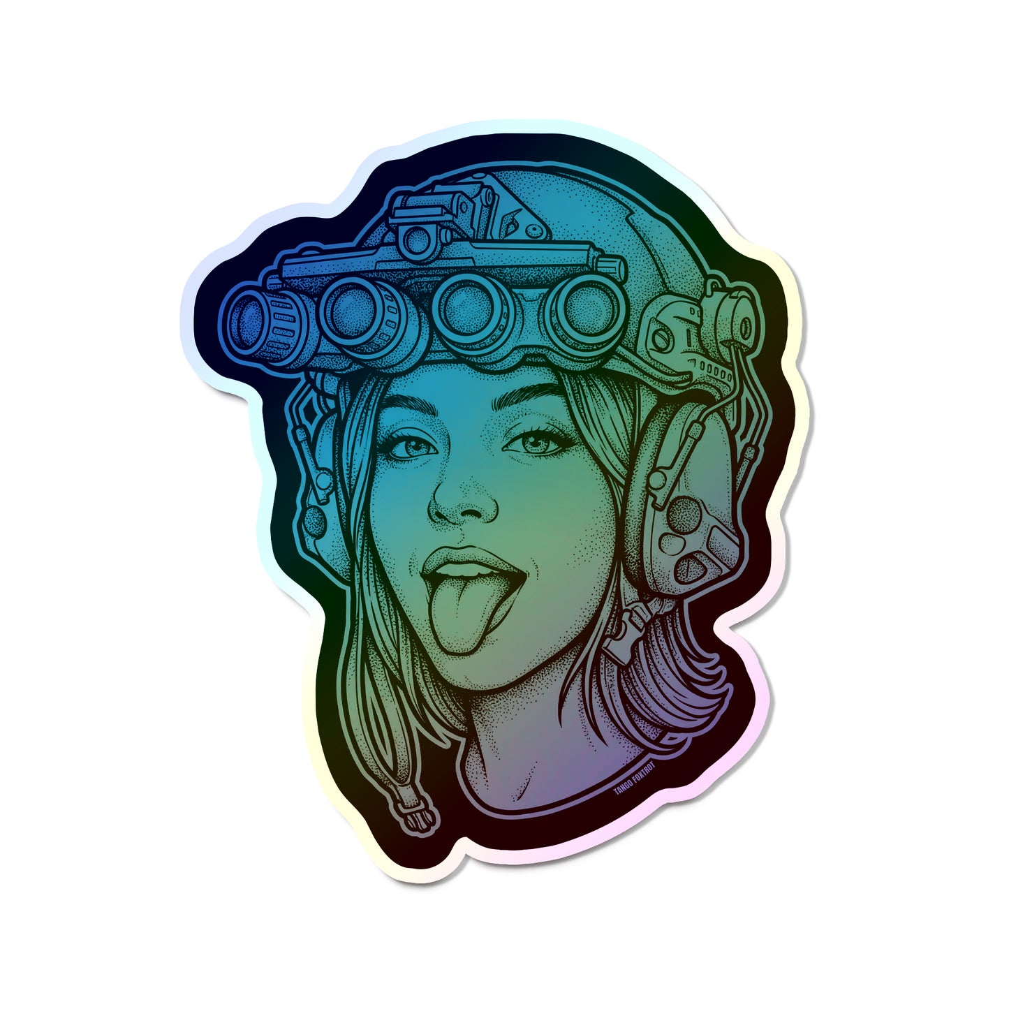 Oh Syd Holographic Die-Cut Stickers