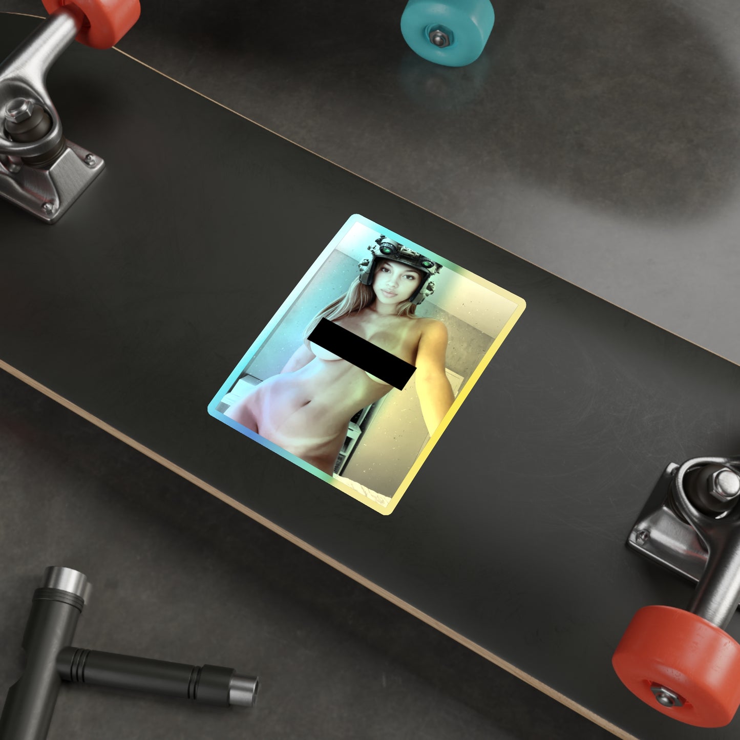 Bedroom Vol. 18 Censored Holographic Die-Cut Stickers