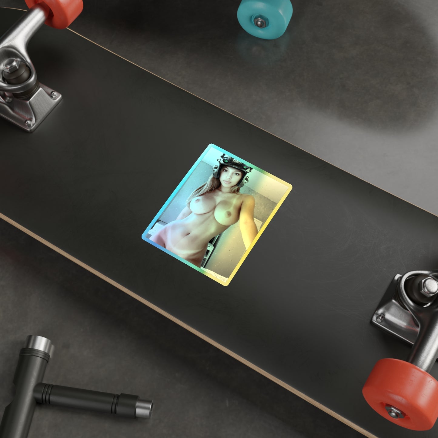 Bedroom Vol. 18 Uncensored Holographic Die-Cut Stickers