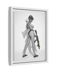 Shotty Vol. 1 Multi-Color Framed Matte Canvas Art Print