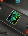 Trash Day Holographic Die-Cut Stickers