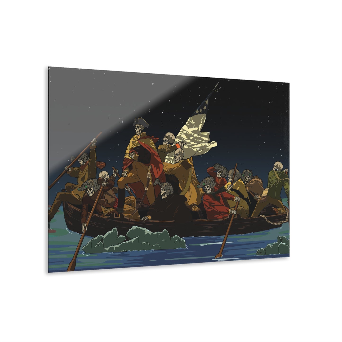 Crossing Of The Dead Acrylic Print