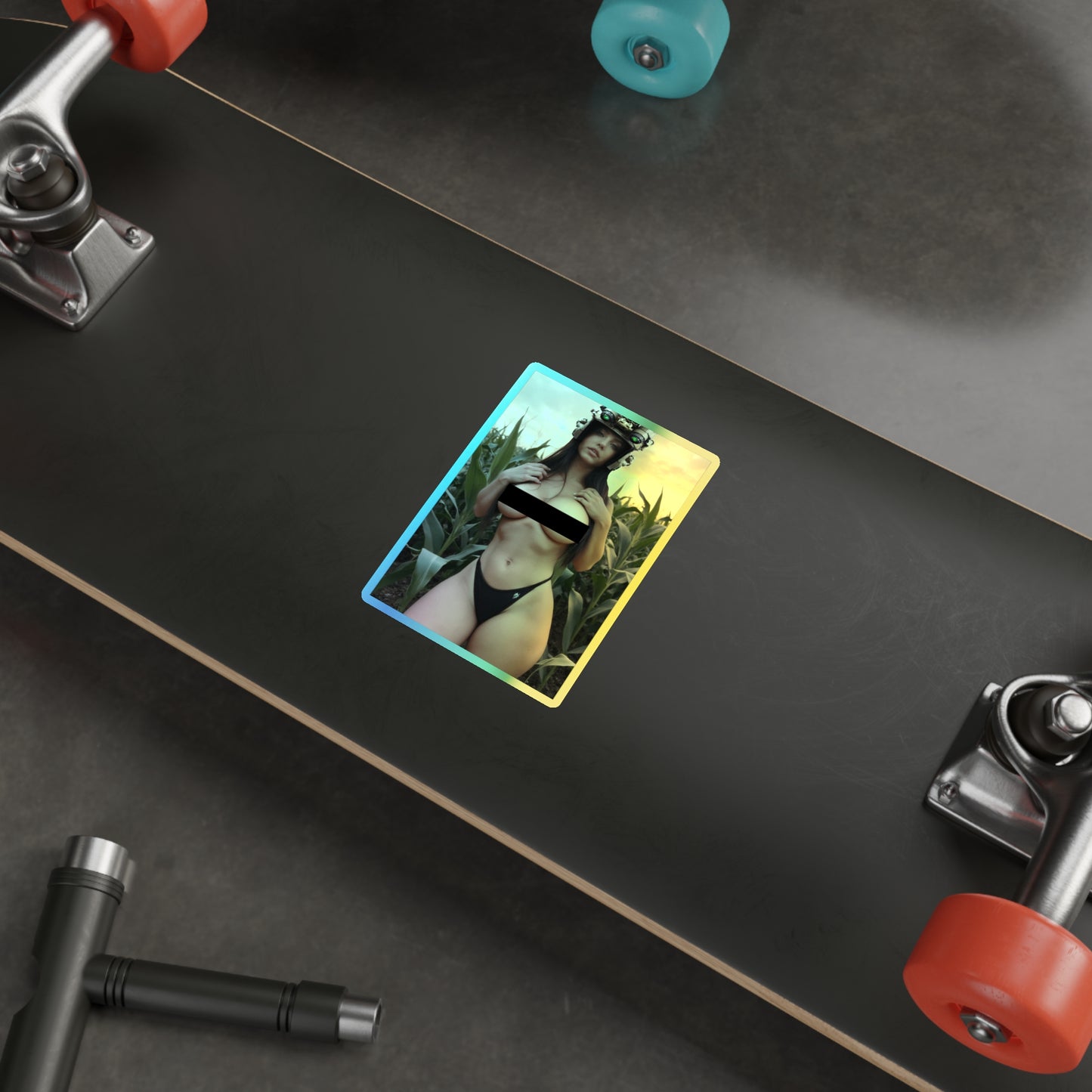 Fall Vol. 1 Censored Holographic Die-Cut Stickers