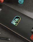 Lust and Longship Holographic Die-Cut Stickers