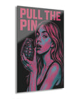 Pull The Pin Acrylic Print