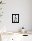 Shotty Vol. 1 Multi-Color Framed Matte Canvas Art Print