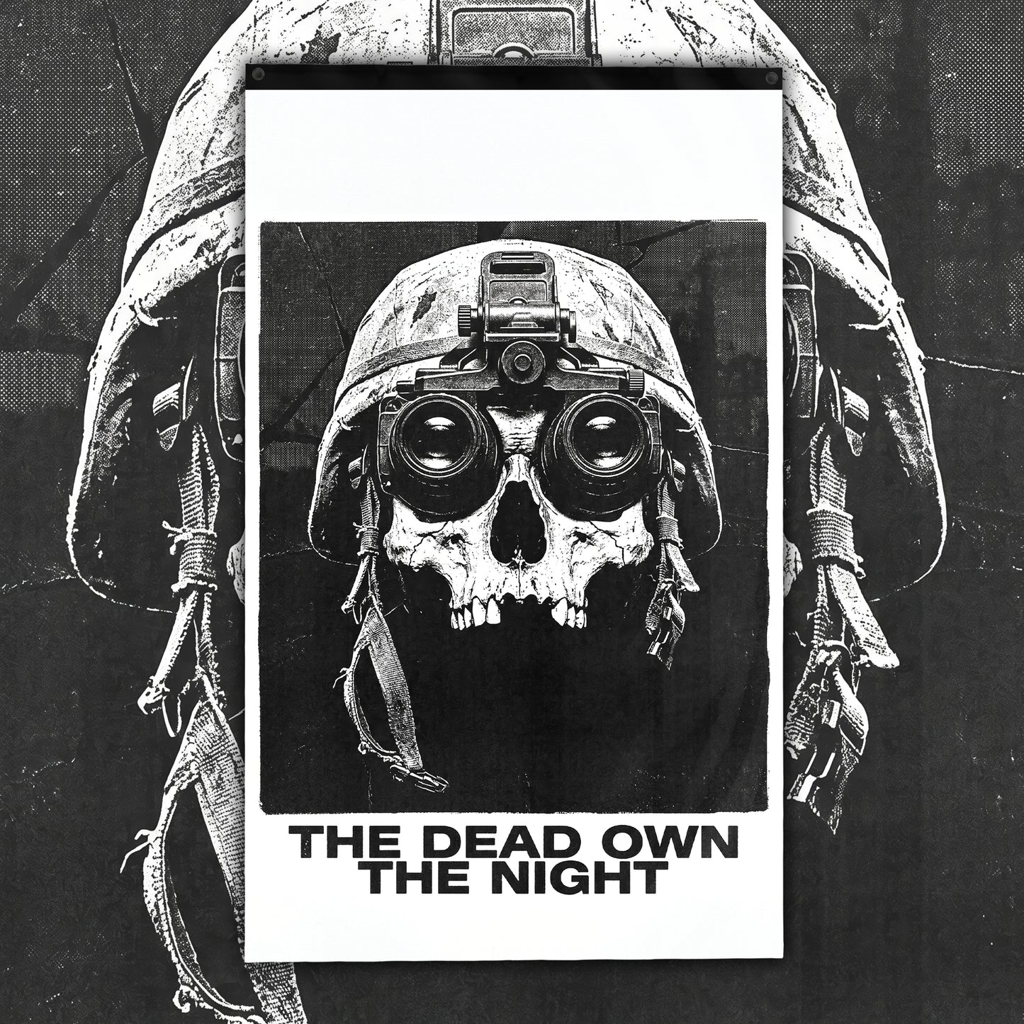Dead Own The Night - 3x5 Double Sided Flag
