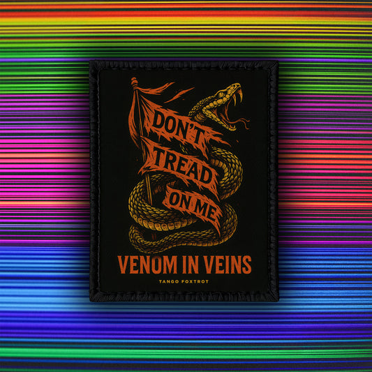 Dont Tread On Me - Limited Edition - 4" x 3" Sublimation Velcro Morale Patch