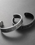 This We'll Defend - Stainless Steel Cuff Bracelet