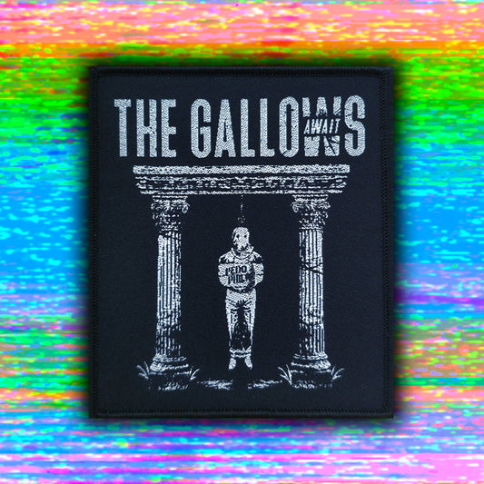 The Gallows - 4" x 3" Mettalic Woven Velcro Morale Patch