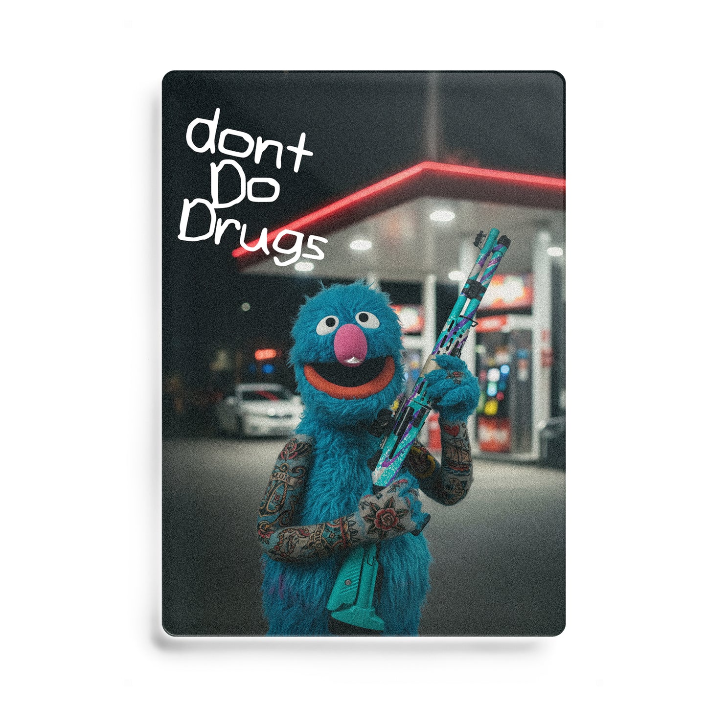 Clean Streets, Clean Choice – Exclusive 4"×3" Acrylic Art /50