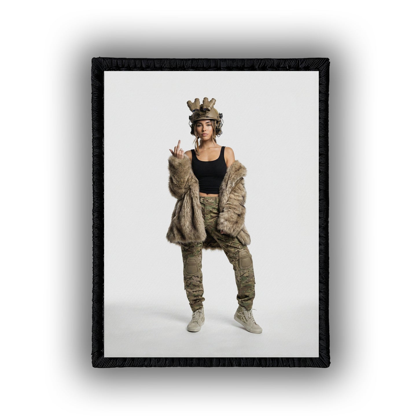 Madison Beer Vol. 2 - 4" x 3" Sublimation Velcro Morale Patch