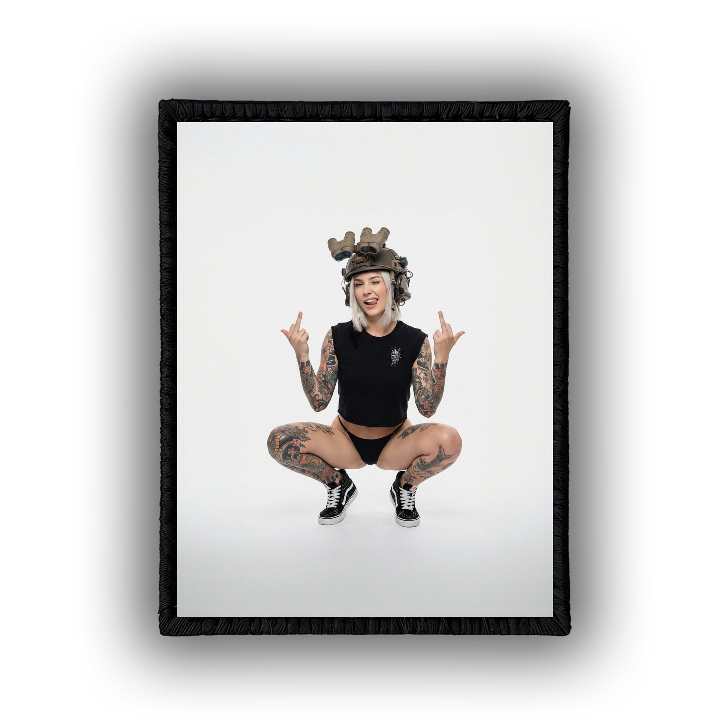 Studio Vol. 8 - 4" x 3" Sublimation Velcro Morale Patch