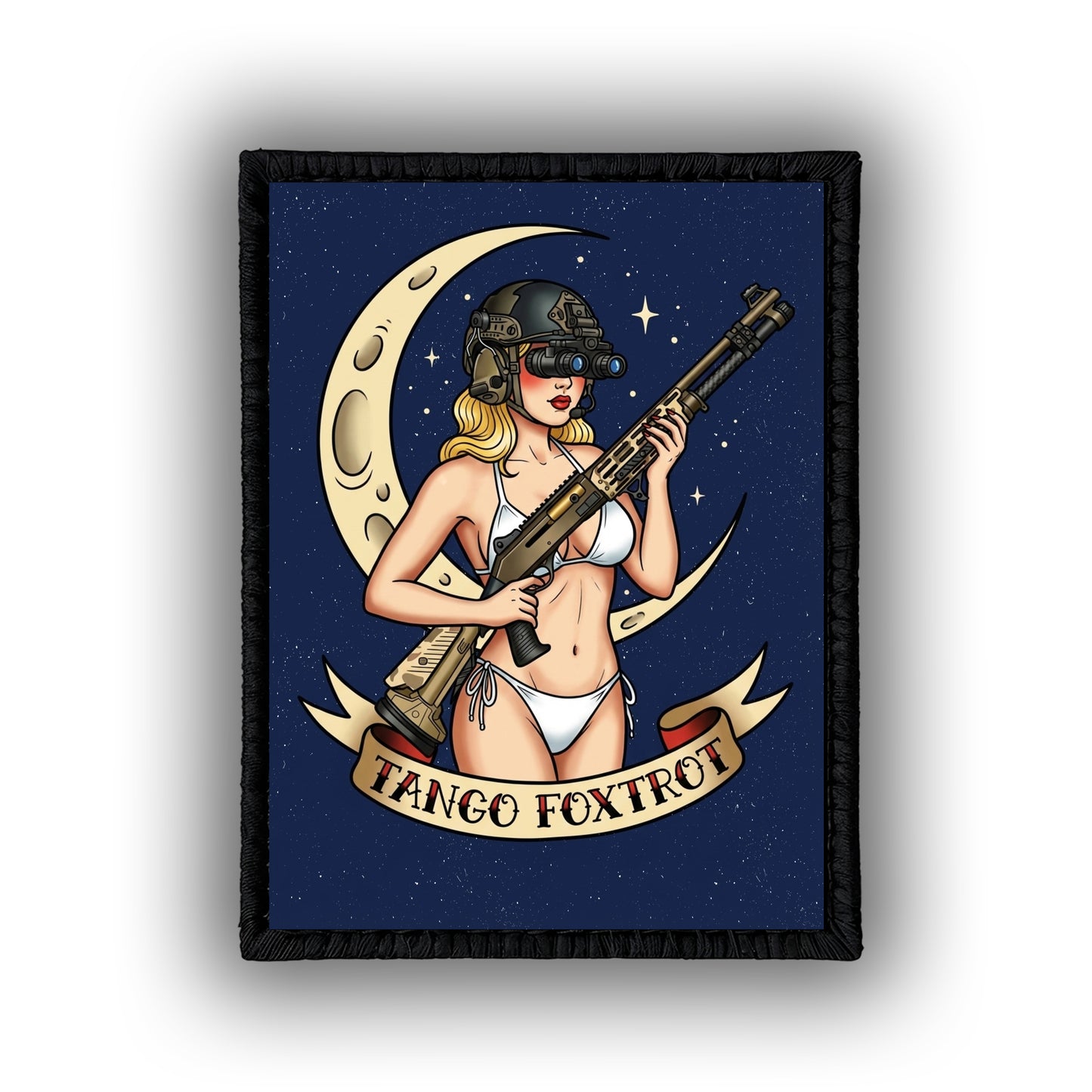 Pinup Series Vol. 2 - 4" x 3" Sublimation Velcro Morale Patch