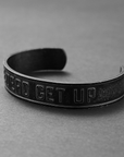 The Dead Get Up - Stainless Steel Cuff Braclet