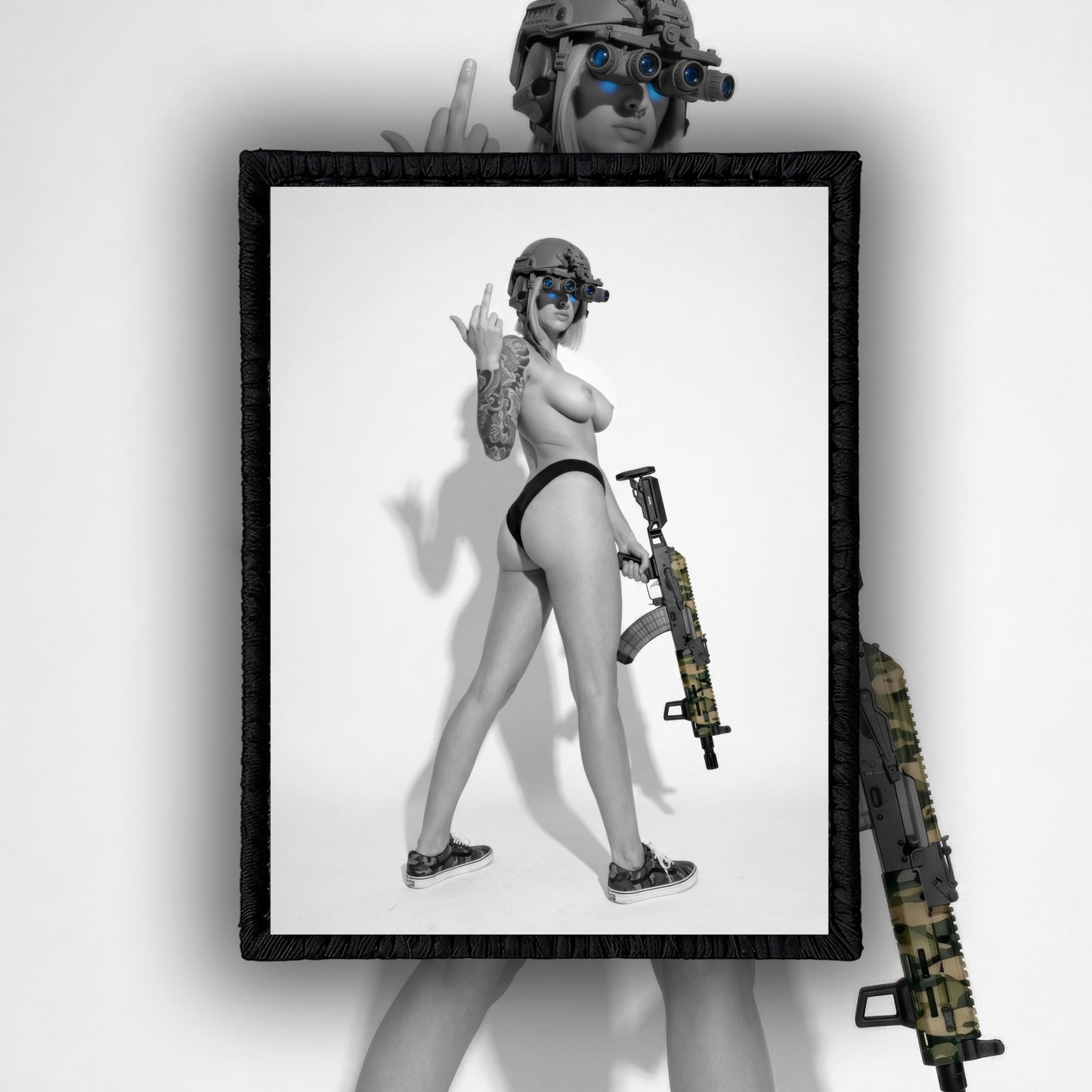 Shotty Vol. 1 - 4" x 3" Sublimation Velcro Morale Patch