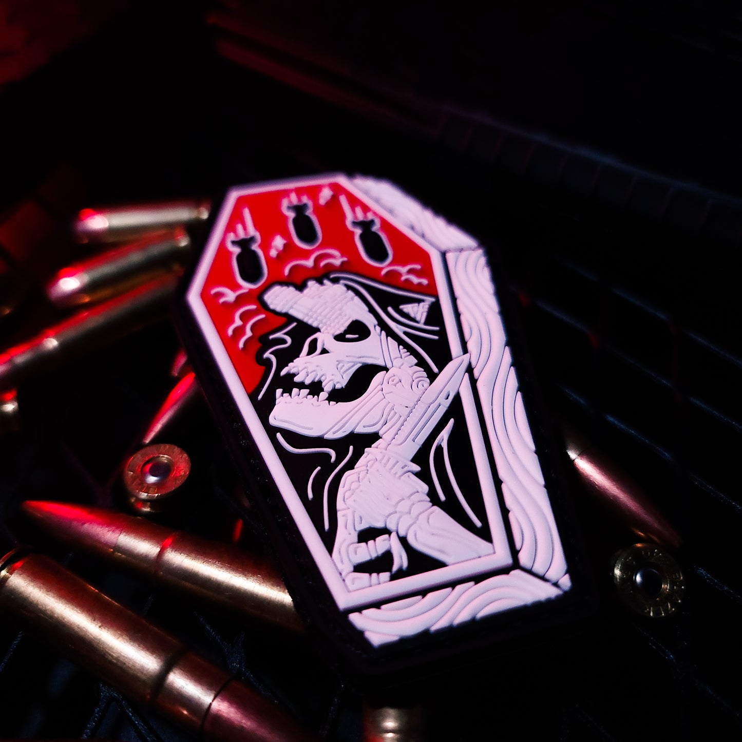Death From Above - 3.5" x 2.5" PVC Velcro Morale Patch - Tango Foxtrot Official