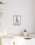 Shotty Vol. 1 Multi-Color Framed Matte Canvas Art Print