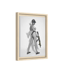 Shotty Vol. 1 Multi-Color Framed Matte Canvas Art Print