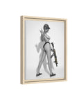 Shotty Vol. 1 Multi-Color Framed Matte Canvas Art Print