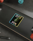 Peace Holographic Die-Cut Stickers