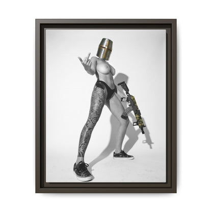 Crusade Vol. 1 Multi-Color Framed Matte Canvas Art Print