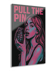 Pull The Pin Acrylic Print