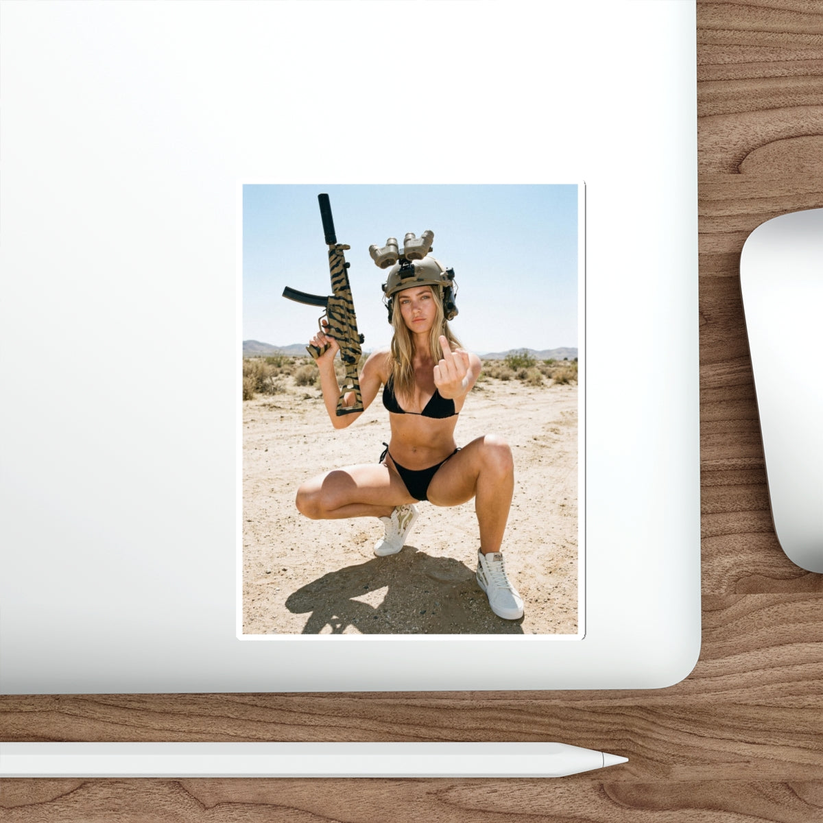 Tiger MP5 Die-Cut Stickers