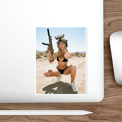 Tiger MP5 Die-Cut Stickers