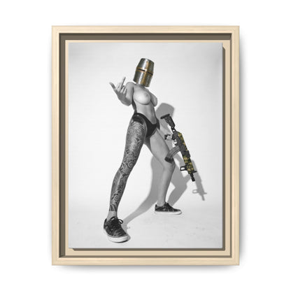 Crusade Vol. 1 Multi-Color Framed Matte Canvas Art Print