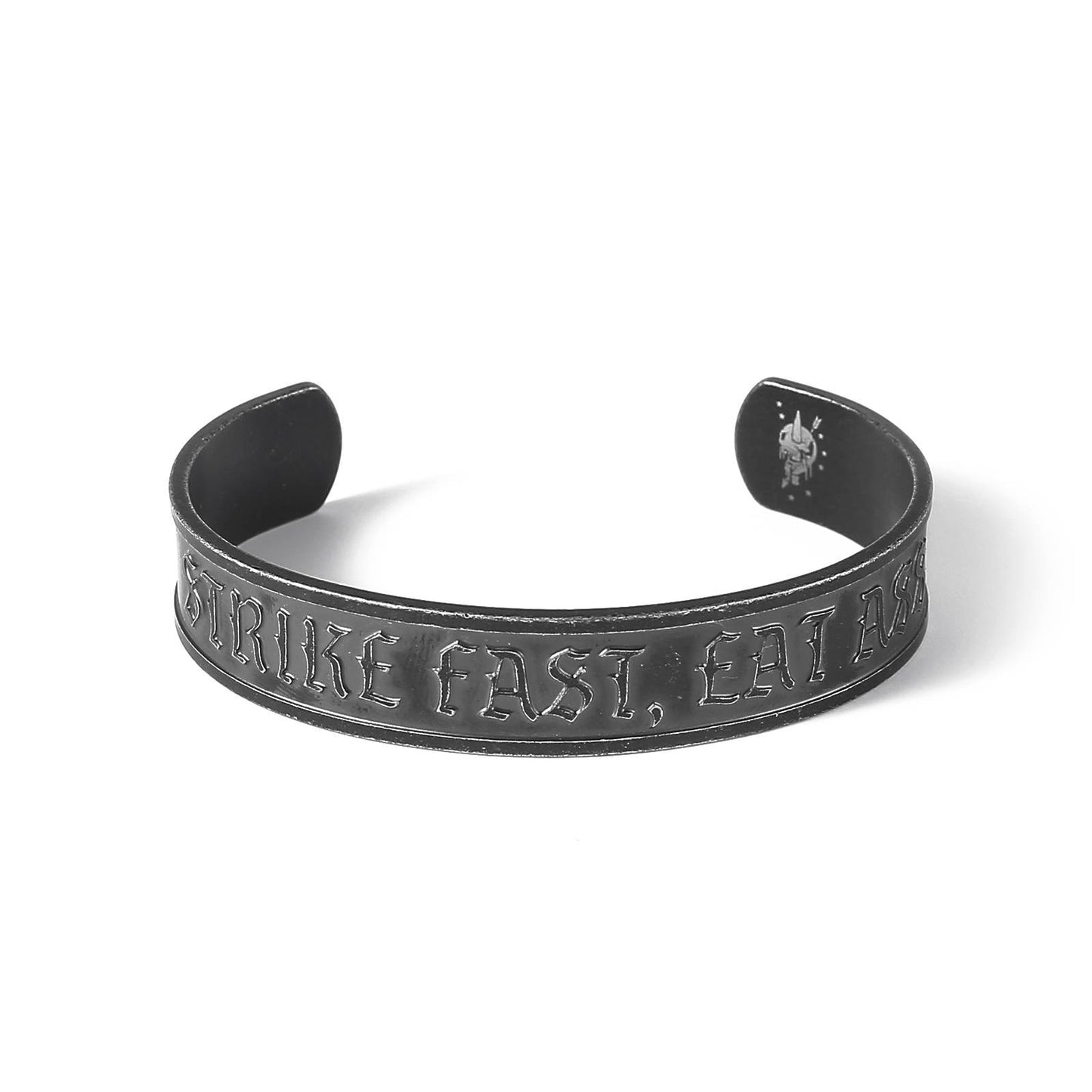 Strike Fast, Eat Ass - Stainless Steel Cuff Braclet