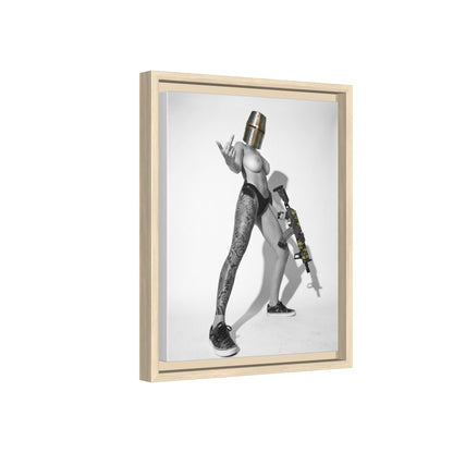 Crusade Vol. 1 Multi-Color Framed Matte Canvas Art Print
