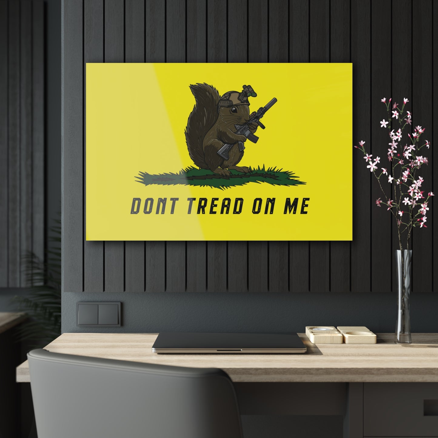 Peanut - Dont Tread On Me Acrylic Prints