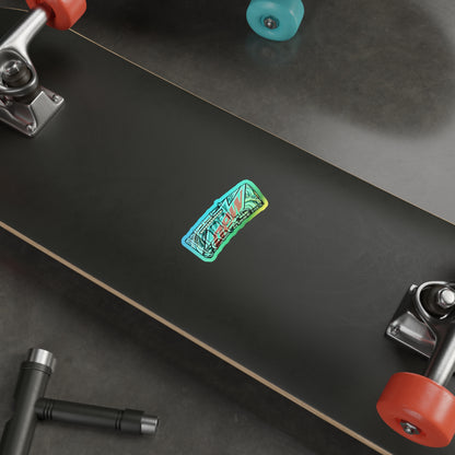 Dew-Mag Holographic Die-Cut Sticker