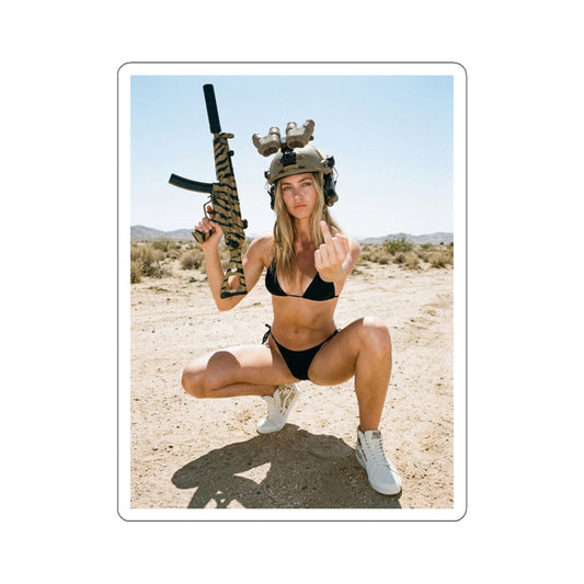 Tiger MP5 Die-Cut Stickers