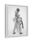 Shotty Vol. 1 Multi-Color Framed Matte Canvas Art Print