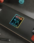 Hard Shell Doctrine Holographic Die-Cut Stickers