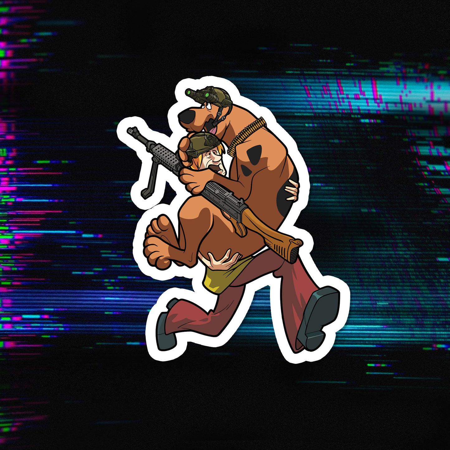 Scooby Doo Die-Cut Stickers